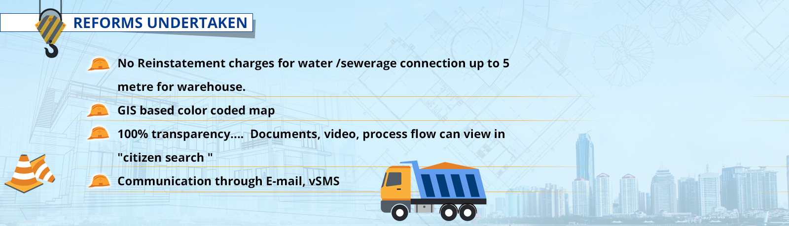 Parameter-wise reforms